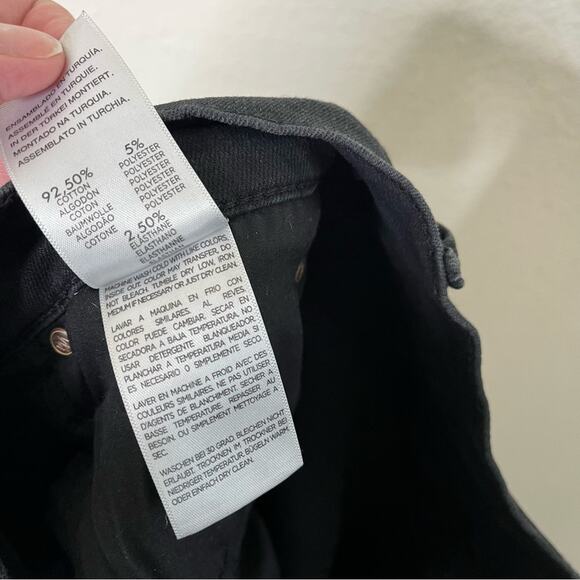 Mother The Insider Crop Two Step Fray Black Jeans in Not Guilty Womens Size 29 - Picture 10 of 10